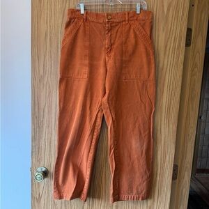 Big Bud Press - Burnt Terracotta Work Pants in Regular Length - Size Large